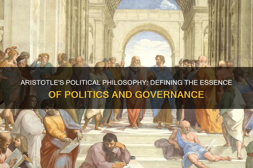 how aristotle define politics