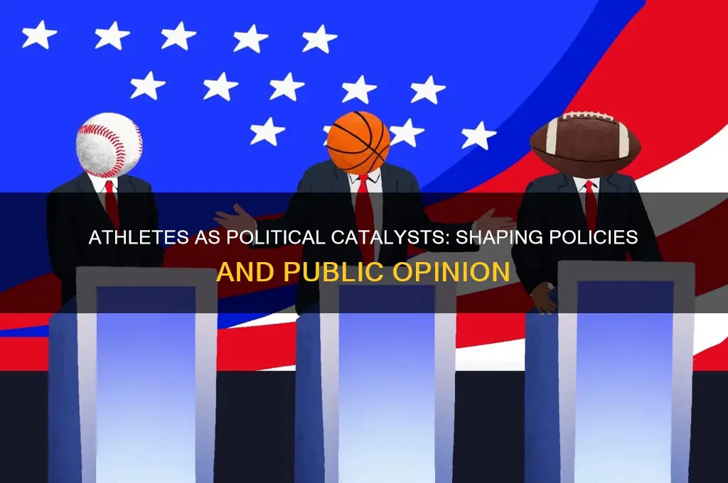 how athletes impact politics