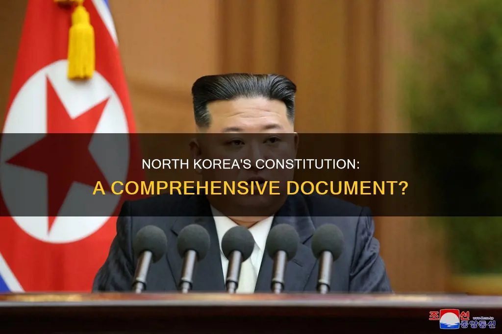 how big is the constitution of north korea