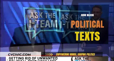 Block Political Texts: Effective Strategies to Silence Unwanted Campaign Messages