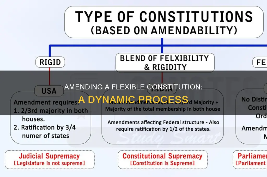 how can a flexible constitution be amended