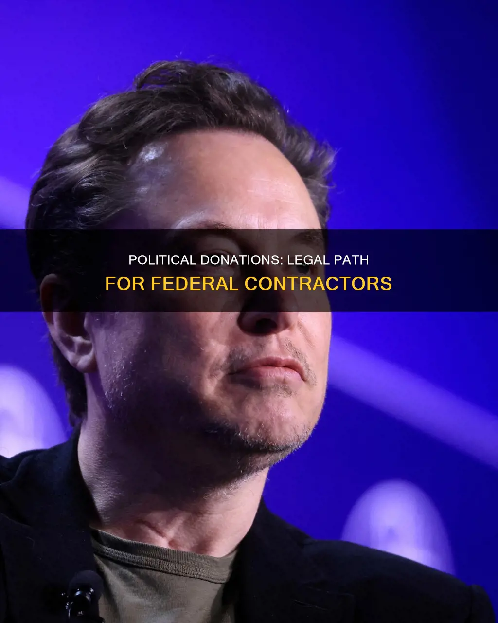 how can federal contractors legally donate to political campaigns