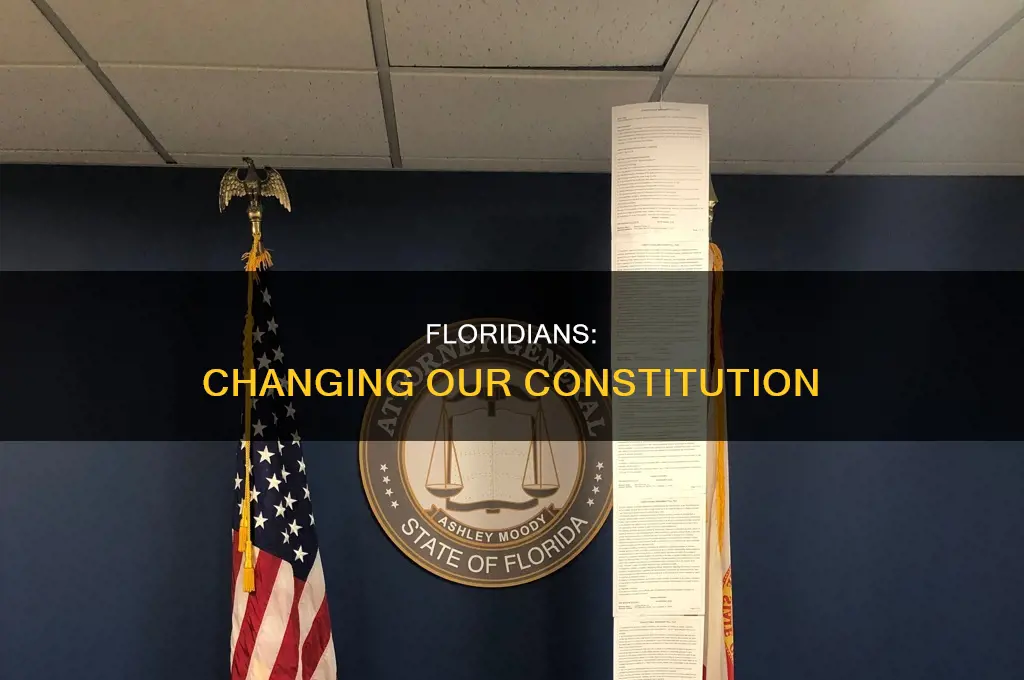 how can florida citizens amend the florida constitution