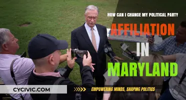 Switching Political Parties in Maryland: A Step-by-Step Guide to Changing Affiliation