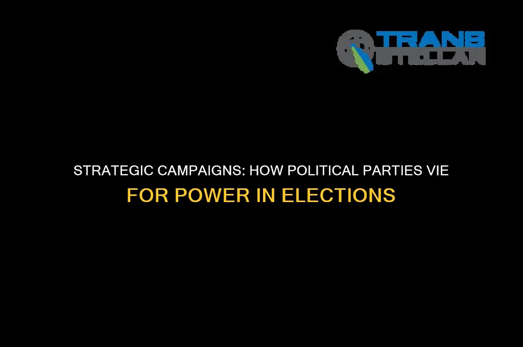 how can political parties compete for power through election
