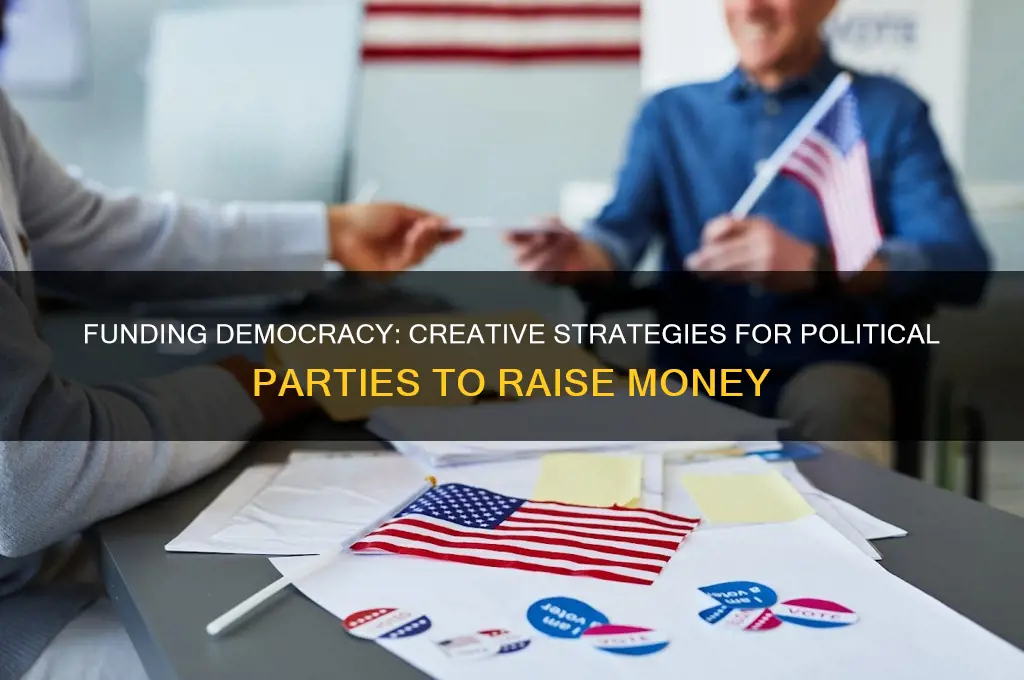 how can political parties raise money