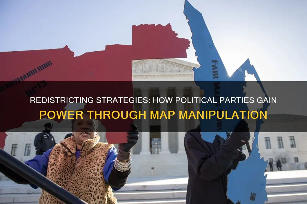 how can redistricting benefit a political party