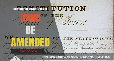 Iowa's Constitution: Amendments and the People's Power