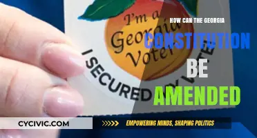 Amending Georgia's Constitution: Understanding the Process