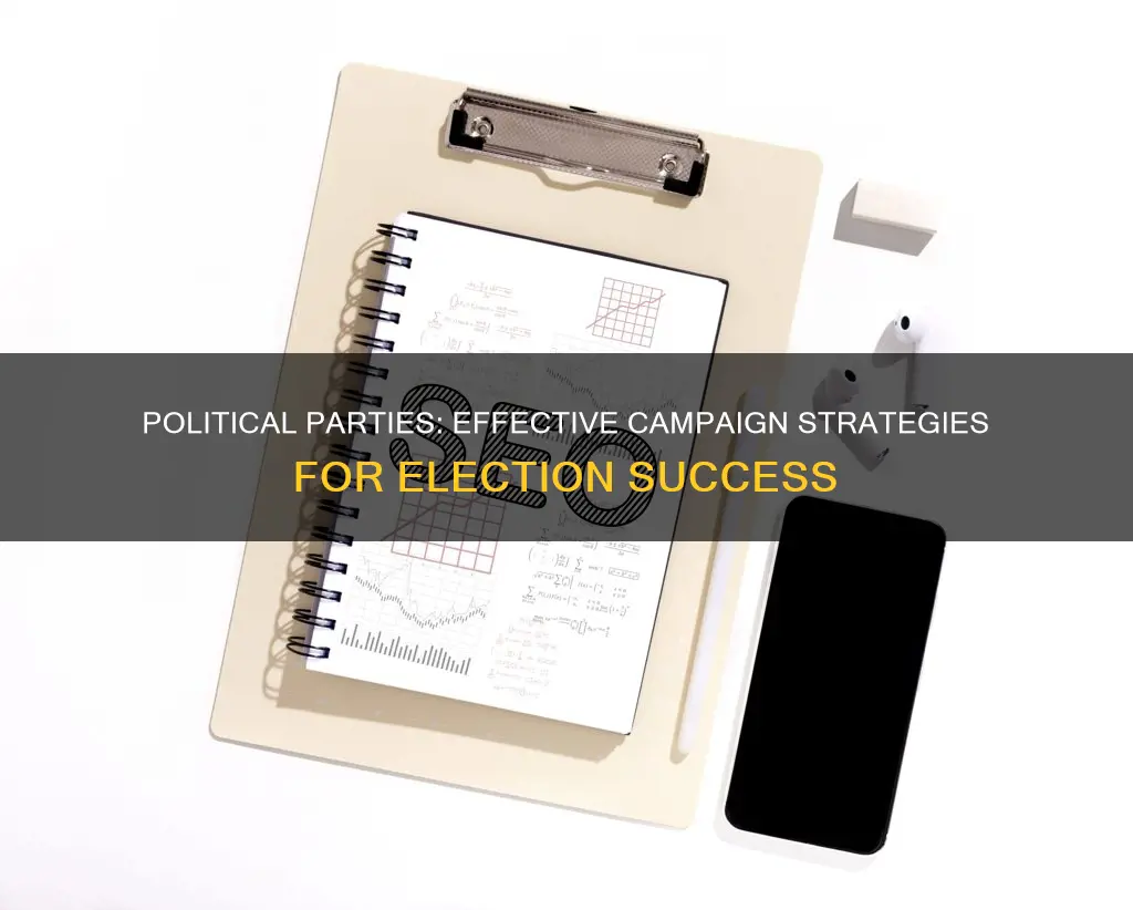 how can the national political parties help campaign for election