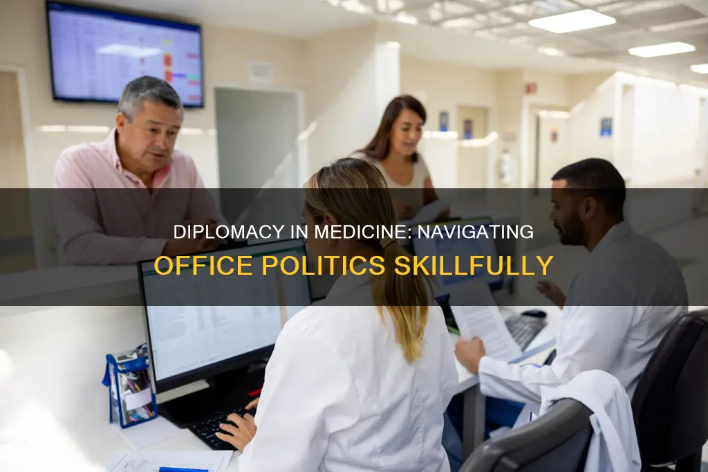 how can you exercise diplomacy in medical offices