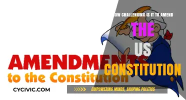 Amending the US Constitution: An Uphill Battle