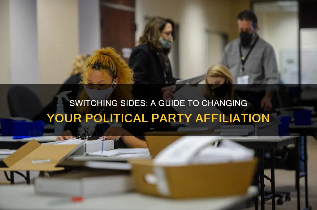 how change political party