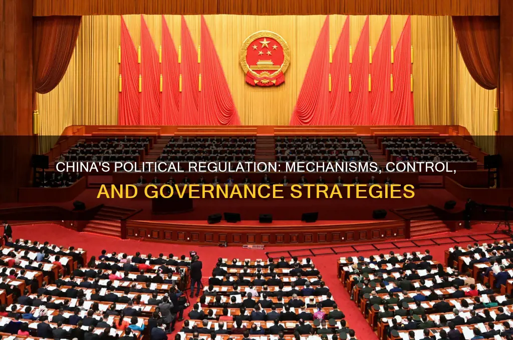 how china regulates polition