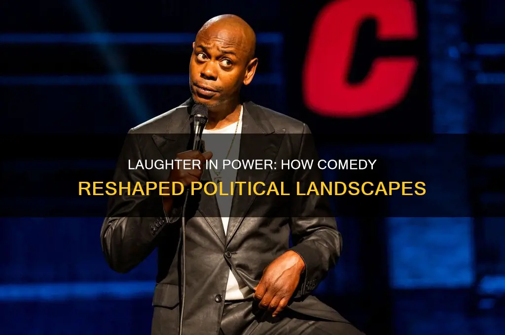 how comedy conquered politics