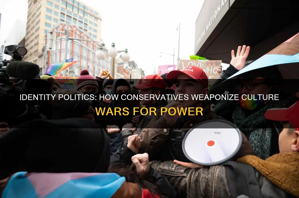 how conservatives use identity politics