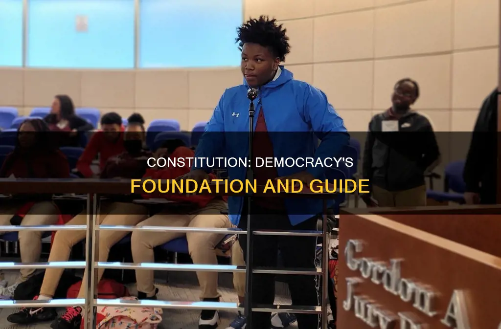 how constitution is helpful in a democratic country