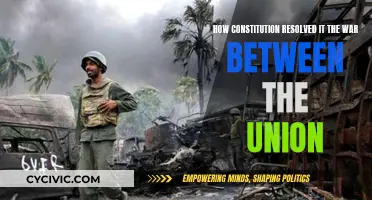 Constitution's Role: Union's War Resolution