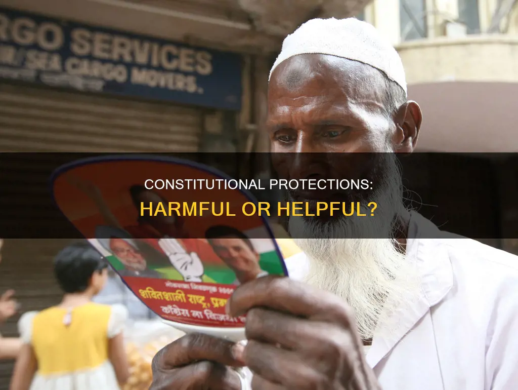 how constitutional protections harm us