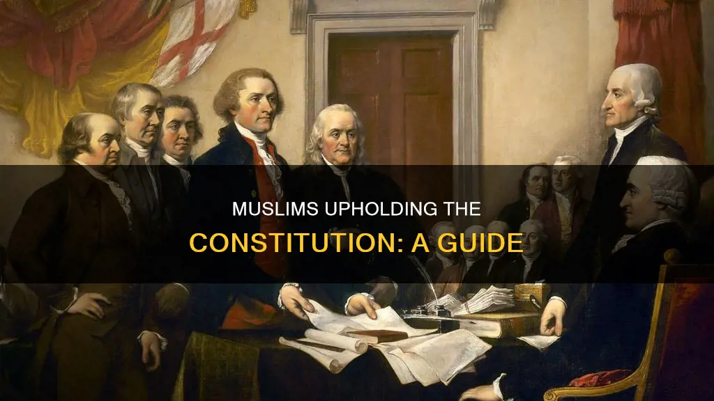 how csn a muslim swear to uphold the constitution