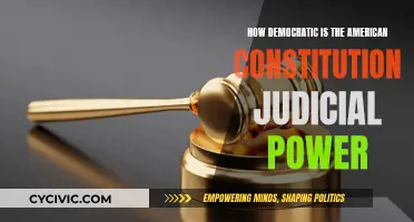 Judicial Power: Democracy in the US Constitution?