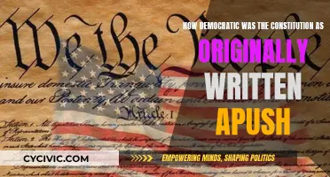 The Constitution's Democratic Roots: Examining Original Intent