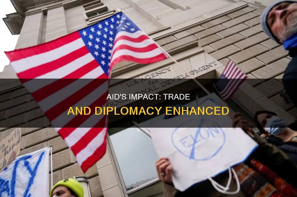 how development aid improves trade and diplomacy