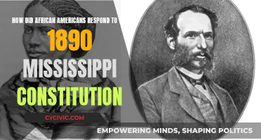 African Americans' Response to Mississippi's 1890 Constitution