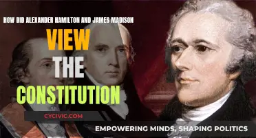 Hamilton and Madison's Constitutional Vision: A Contrast