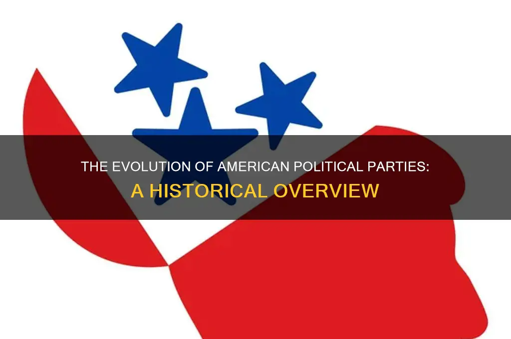 how did american political parties develop your answer