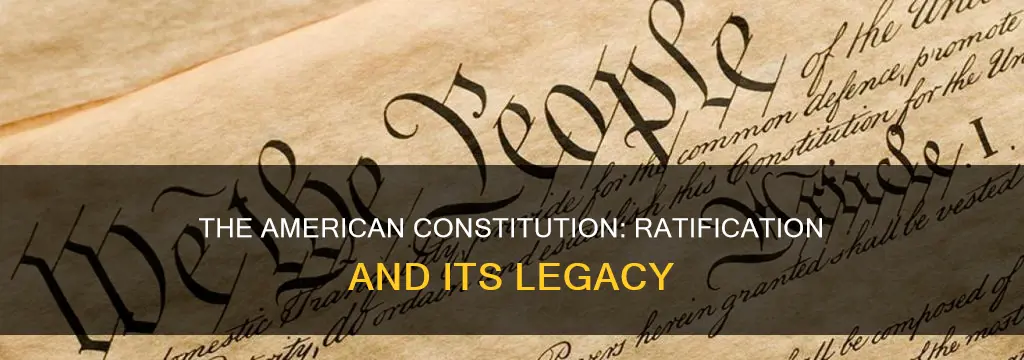 how did americans ratify the constitution