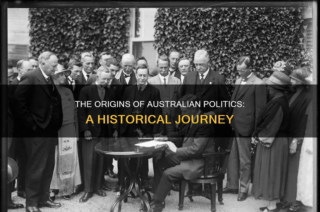 how did australian politics start