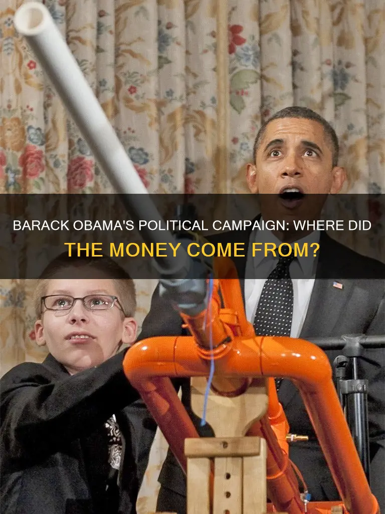 how did barack obama finance his political campaign
