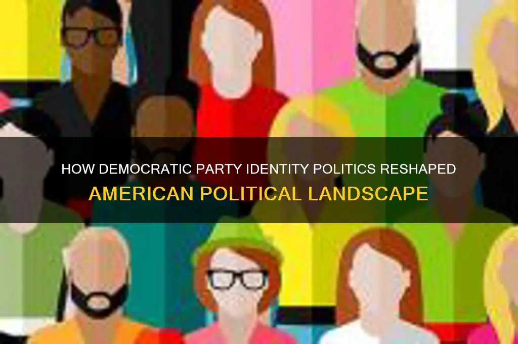 how did democratic party identity politic
