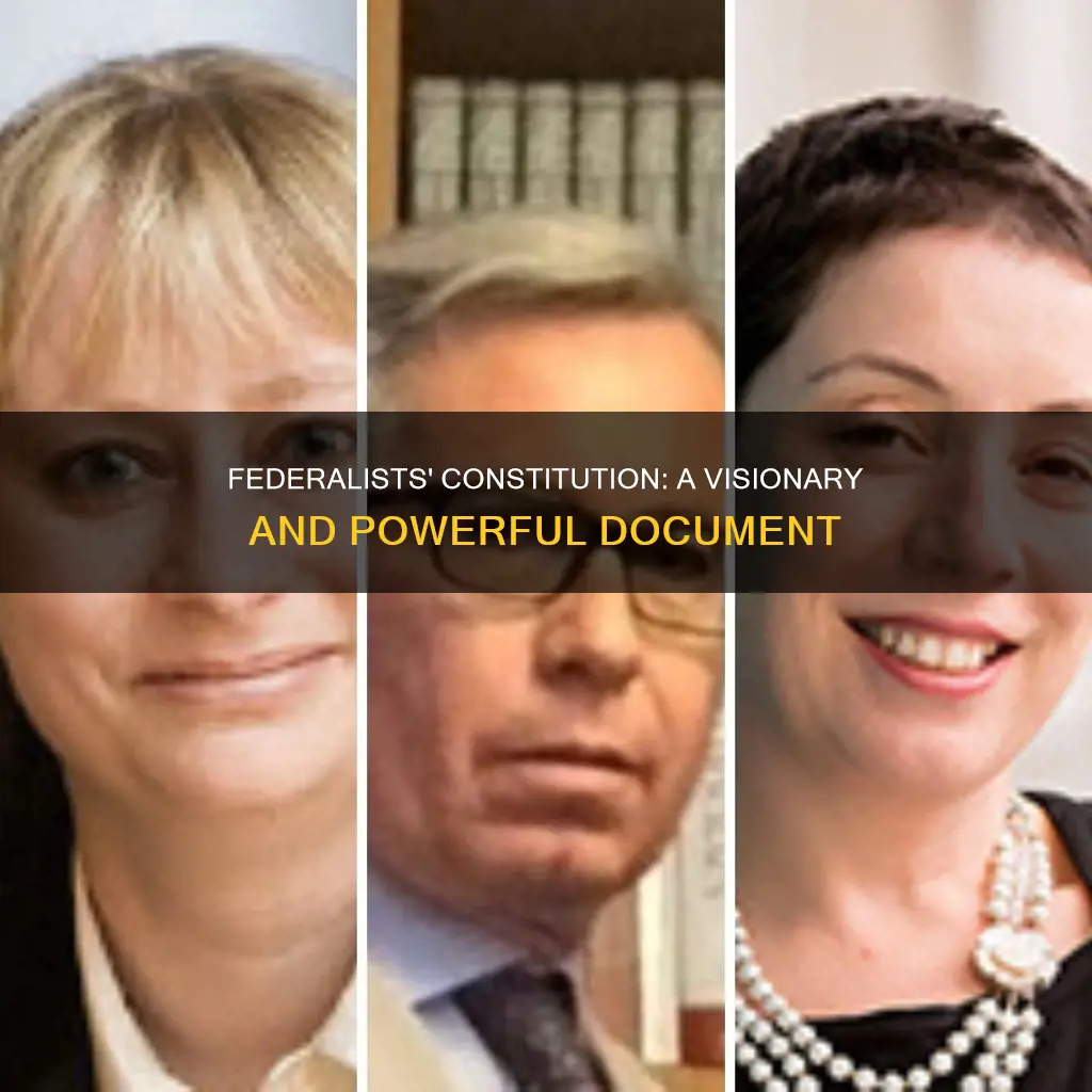 how did federalist feel about the constitution