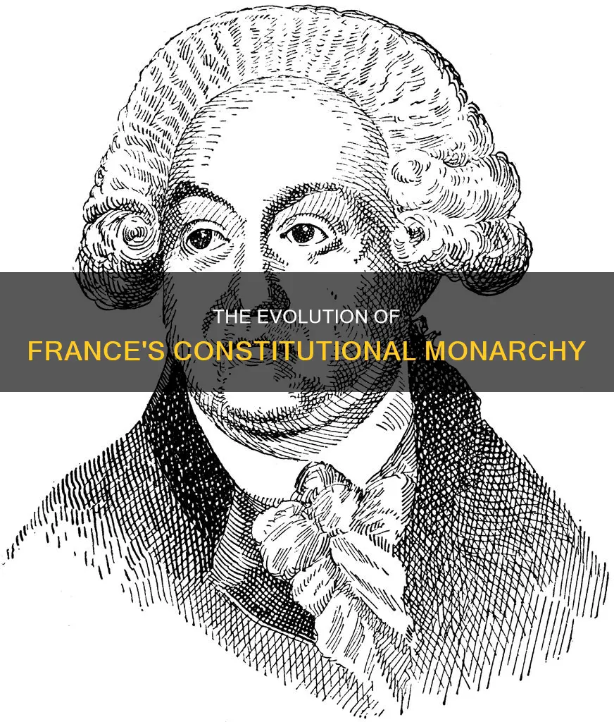 how did france become a constitutional monarchy meritnation