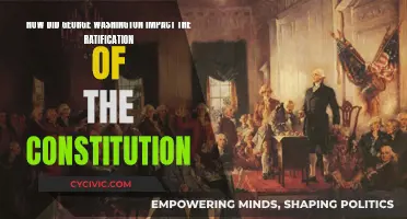 Washington's Influence on Ratifying the Constitution