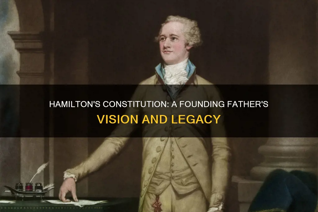 how did hamilton first use the constitution