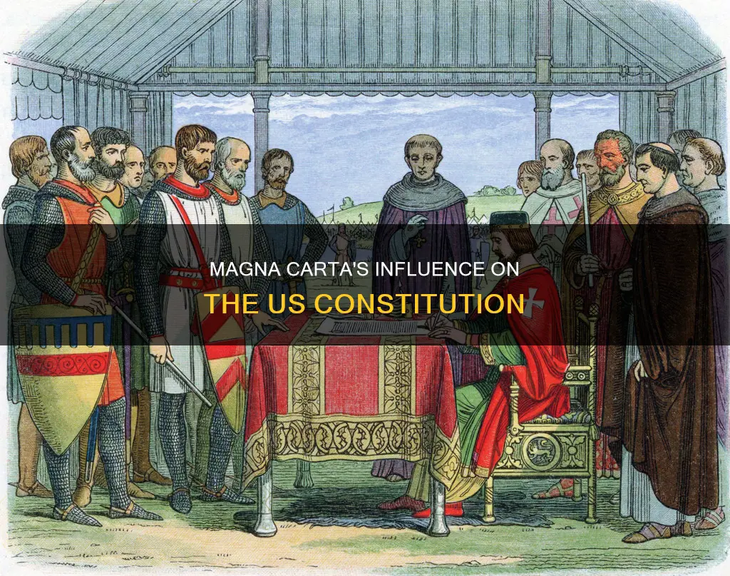 how did magna carta influence the us constitution