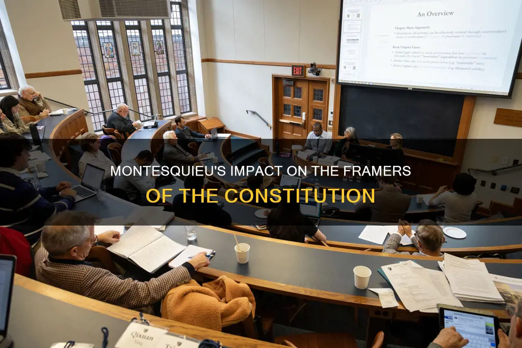 how did montesquieu influence the framers of the constitution