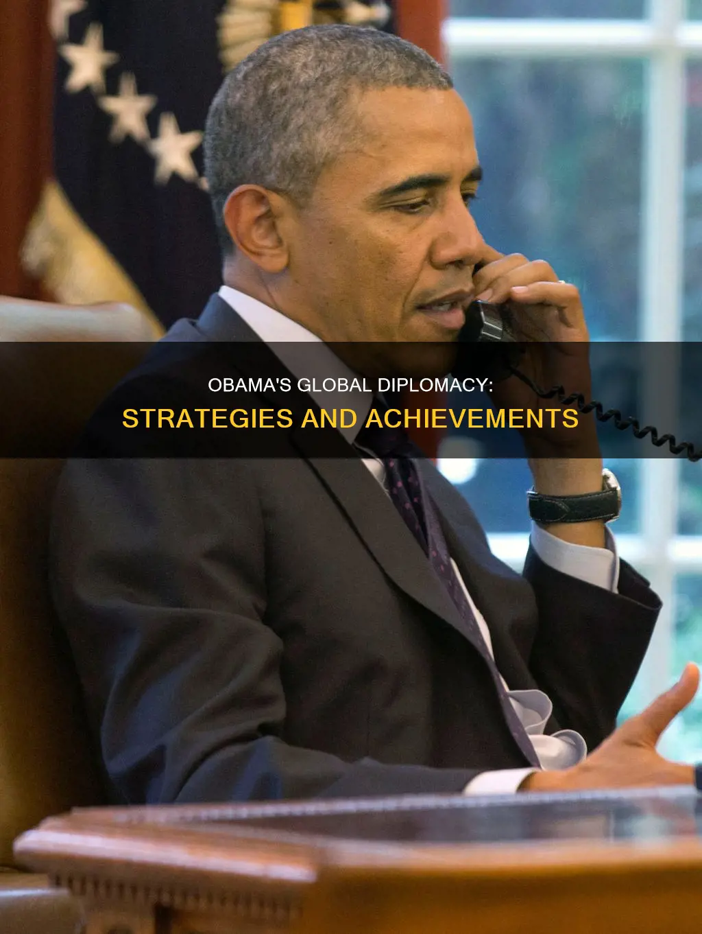 how did obama strengthen international diplomacy