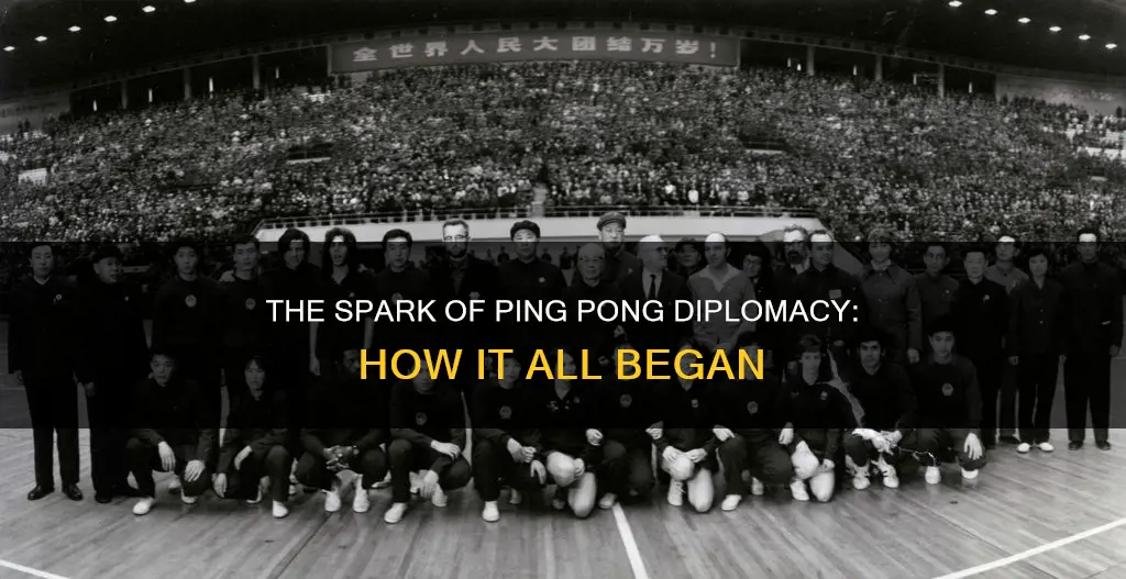 how did ping pong diplomacy start