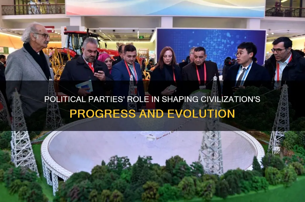 how did political parties affect the process of civilization