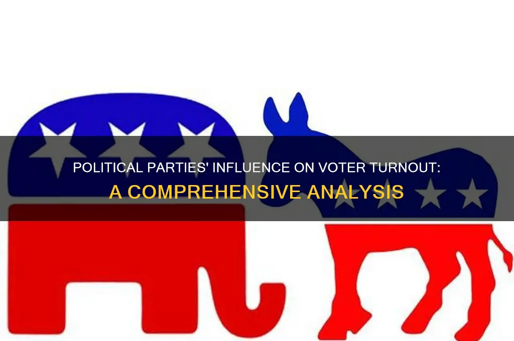 how did political parties affect voter turnout