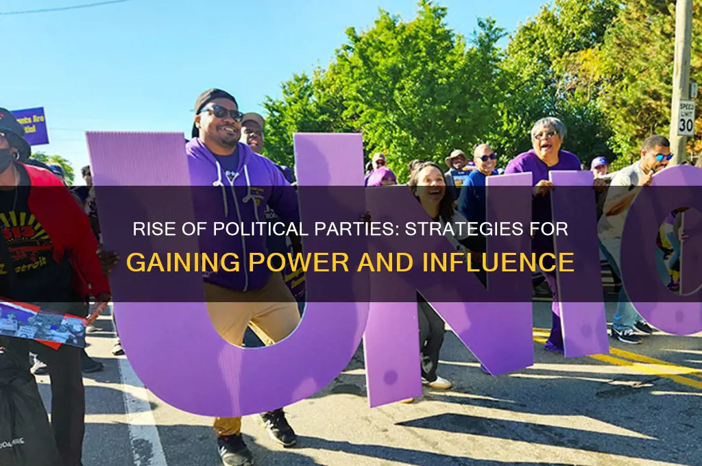 how did political parties gain power