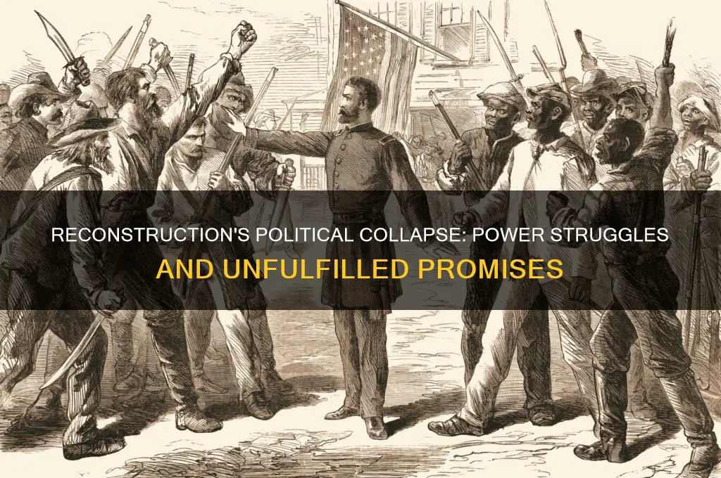how did reconstruction fail politically