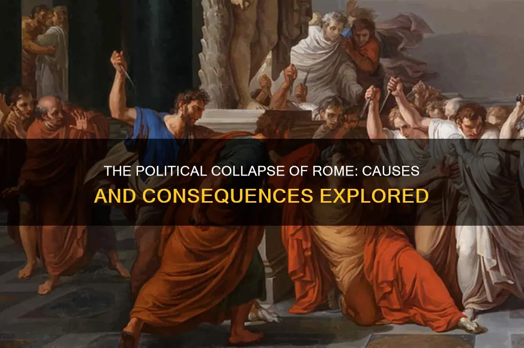 how did rome fall politically