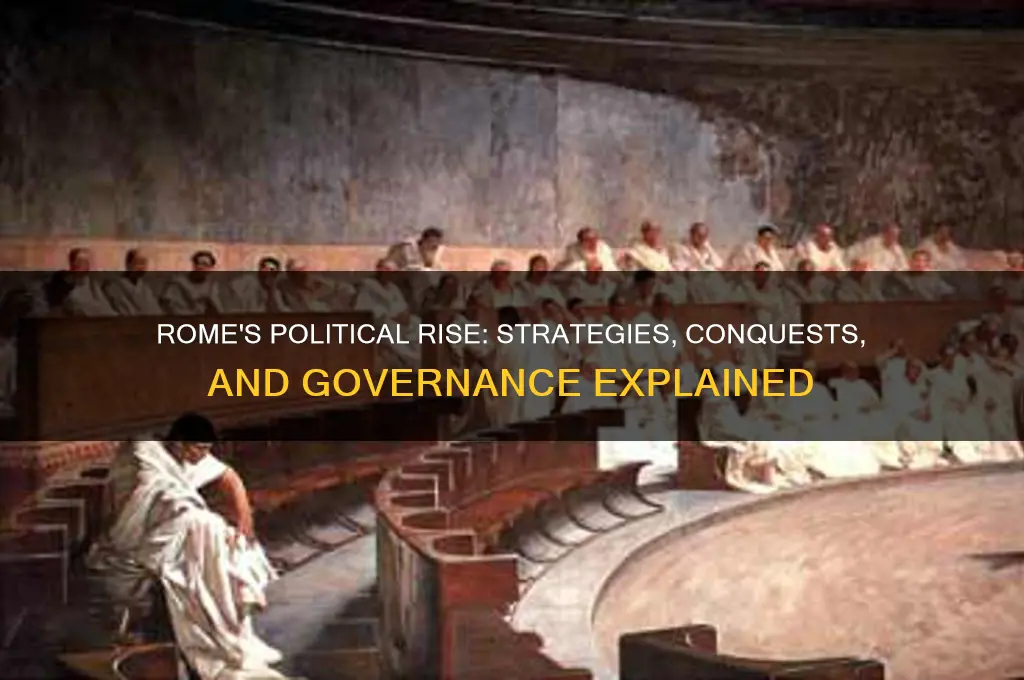 how did rome grow politically