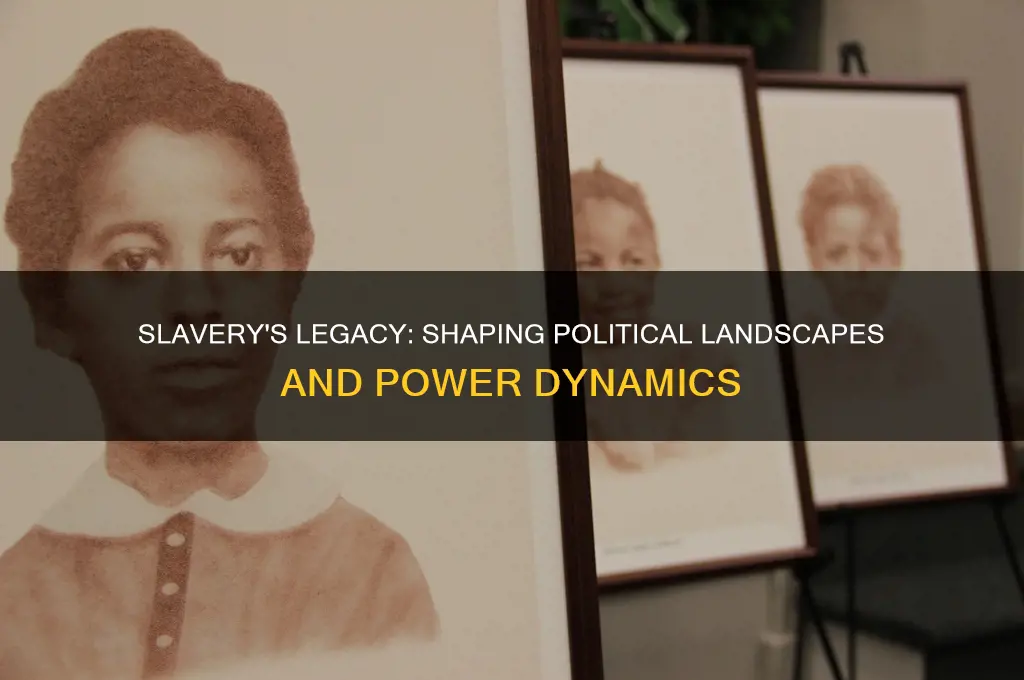 how did slavery impact politics