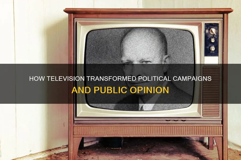 how did television impact politics